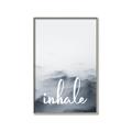 Picture of Inhale Waves _GroupedProduct_Rectangle_Portrait_Canvas_Framed_