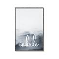 Picture of Inhale Waves _GroupedProduct_Rectangle_Portrait_Canvas_Framed_