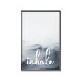 Picture of Inhale Waves _GroupedProduct_Rectangle_Portrait_Canvas_Framed_