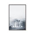 Picture of Inhale Waves _GroupedProduct_Rectangle_Portrait_Canvas_Framed_
