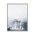 Picture of Inhale Waves _GroupedProduct_Rectangle_Portrait_Canvas_Framed_