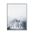 Picture of Inhale Waves _GroupedProduct_Rectangle_Portrait_Canvas_Framed_