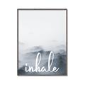 Picture of Inhale Waves _GroupedProduct_Rectangle_Portrait_Canvas_Framed_