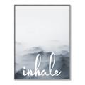 Picture of Inhale Waves _GroupedProduct_Rectangle_Portrait_Canvas_Framed_