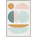 Picture of Pastel Modern I  _GroupedProduct_Rectangle_Portrait_Canvas_Framed_