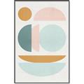 Picture of Pastel Modern I  _GroupedProduct_Rectangle_Portrait_Canvas_Framed_