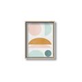 Picture of Pastel Modern II  _GroupedProduct_Rectangle_Portrait_Canvas_Framed_