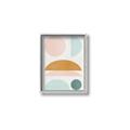 Picture of Pastel Modern II  _GroupedProduct_Rectangle_Portrait_Canvas_Framed_