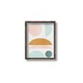 Picture of Pastel Modern II  _GroupedProduct_Rectangle_Portrait_Canvas_Framed_