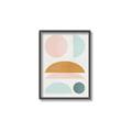 Picture of Pastel Modern II  _GroupedProduct_Rectangle_Portrait_Canvas_Framed_