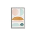 Picture of Pastel Modern II  _GroupedProduct_Rectangle_Portrait_Canvas_Framed_