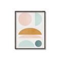 Picture of Pastel Modern II  _GroupedProduct_Rectangle_Portrait_Canvas_Framed_