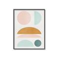 Picture of Pastel Modern II  _GroupedProduct_Rectangle_Portrait_Canvas_Framed_