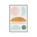 Picture of Pastel Modern II  _GroupedProduct_Rectangle_Portrait_Canvas_Framed_