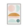 Picture of Pastel Modern II  _GroupedProduct_Rectangle_Portrait_Canvas_Framed_