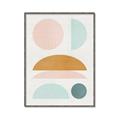 Picture of Pastel Modern II  _GroupedProduct_Rectangle_Portrait_Canvas_Framed_