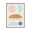 Picture of Pastel Modern II  _GroupedProduct_Rectangle_Portrait_Canvas_Framed_