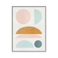 Picture of Pastel Modern II  _GroupedProduct_Rectangle_Portrait_Canvas_Framed_