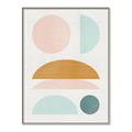 Picture of Pastel Modern II  _GroupedProduct_Rectangle_Portrait_Canvas_Framed_