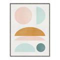 Picture of Pastel Modern II  _GroupedProduct_Rectangle_Portrait_Canvas_Framed_