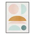 Picture of Pastel Modern II  _GroupedProduct_Rectangle_Portrait_Canvas_Framed_