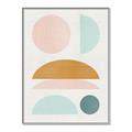 Picture of Pastel Modern II  _GroupedProduct_Rectangle_Portrait_Canvas_Framed_