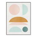 Picture of Pastel Modern II  _GroupedProduct_Rectangle_Portrait_Canvas_Framed_