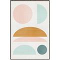 Picture of Pastel Modern II  _GroupedProduct_Rectangle_Portrait_Canvas_Framed_