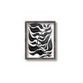 Picture of Noir Leaves I  _GroupedProduct_Rectangle_Portrait_Canvas_Framed_