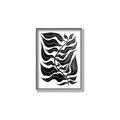 Picture of Noir Leaves I  _GroupedProduct_Rectangle_Portrait_Canvas_Framed_