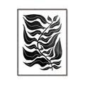 Picture of Noir Leaves I  _GroupedProduct_Rectangle_Portrait_Canvas_Framed_