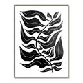 Picture of Noir Leaves I  _GroupedProduct_Rectangle_Portrait_Canvas_Framed_
