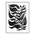 Picture of Noir Leaves I  _GroupedProduct_Rectangle_Portrait_Canvas_Framed_