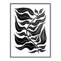 Picture of Noir Leaves I  _GroupedProduct_Rectangle_Portrait_Canvas_Framed_