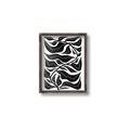 Picture of Noir Leaves II  _GroupedProduct_Rectangle_Portrait_Canvas_Framed_
