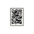 Picture of Noir Leaves II  _GroupedProduct_Rectangle_Portrait_Canvas_Framed_