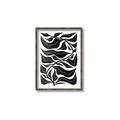 Picture of Noir Leaves II  _GroupedProduct_Rectangle_Portrait_Canvas_Framed_