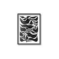 Picture of Noir Leaves II  _GroupedProduct_Rectangle_Portrait_Canvas_Framed_