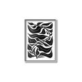 Picture of Noir Leaves II  _GroupedProduct_Rectangle_Portrait_Canvas_Framed_