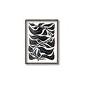 Picture of Noir Leaves II  _GroupedProduct_Rectangle_Portrait_Canvas_Framed_