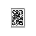 Picture of Noir Leaves II  _GroupedProduct_Rectangle_Portrait_Canvas_Framed_