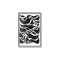 Picture of Noir Leaves II  _GroupedProduct_Rectangle_Portrait_Canvas_Framed_