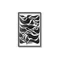 Picture of Noir Leaves II  _GroupedProduct_Rectangle_Portrait_Canvas_Framed_