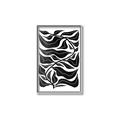 Picture of Noir Leaves II  _GroupedProduct_Rectangle_Portrait_Canvas_Framed_