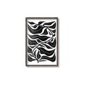 Picture of Noir Leaves II  _GroupedProduct_Rectangle_Portrait_Canvas_Framed_