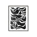 Picture of Noir Leaves II  _GroupedProduct_Rectangle_Portrait_Canvas_Framed_