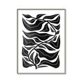 Picture of Noir Leaves II  _GroupedProduct_Rectangle_Portrait_Canvas_Framed_