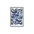 Picture of Classic Blue II  _GroupedProduct_Rectangle_Portrait_Canvas_Framed_