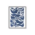 Picture of Classic Blue II  _GroupedProduct_Rectangle_Portrait_Canvas_Framed_