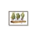 Picture of Splashed Cactus II  _GroupedProduct_Rectangle_Landscape_Canvas_Framed_